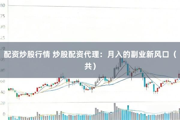 配资炒股行情 炒股配资代理：月入的副业新风口（共）